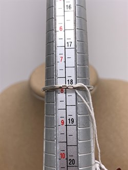*Кольцо р.18 Белый Жемчуг д.10,5*11мм арт. 1.0856.0.b-417 Вес 3,33 г - фото 324299