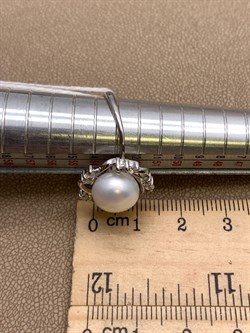 *Кольцо р.17 Белый Жемчуг д.10*10,5мм арт. 1.0365.0.b-288 Вес 3,97 г - фото 324338 *Кольцо р.17 Белый Жемчуг д.10*10,5мм арт. 1.0365.0.b-288 Вес 3,97 г - фото 324338