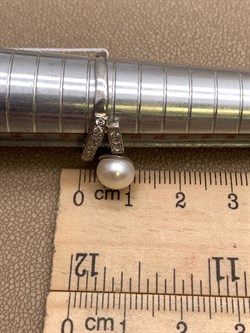 *Кольцо р.17,5 Белый Жемчуг д.7,5*8мм арт. Ж1657р-209 Вес 3,05 г - фото 324380 *Кольцо р.17,5 Белый Жемчуг д.7,5*8мм арт. Ж1657р-209 Вес 3,05 г - фото 324380