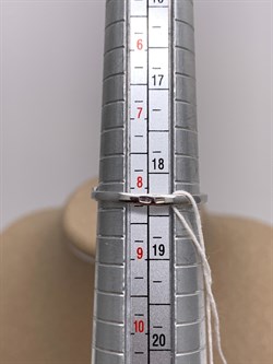 *Кольцо р.18,5 Белый Жемчуг д.9,5*10мм арт. 1.0445.0.b-560 Вес 3,15 г - фото 324391