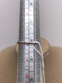 *Кольцо р.18 Белый Жемчуг д.10,5*11мм арт. 1.0288.0.b-871 Вес 3,34 г - фото 324412
