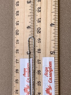 *Цепь р.40 Коробочка Венецианская арт. 1430R024L40-038 (Вес 3,2 г) - фото 324453