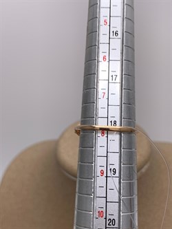 *Кольцо р.18д.8-8,5  Белый Жемчуг цв Красное арт. 01-1-944-0500-010-832 вес 3,41 г - фото 324722