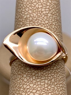 *Кольцо р.17,5 д.8-8,5 Белый Жемчуг цв Красное арт. 01-1-944-0500-010-801 вес 3,74 г - фото 324737 *Кольцо р.17,5 д.8-8,5 Белый Жемчуг цв Красное арт. 01-1-944-0500-010-801 вес 3,74 г - фото 324737