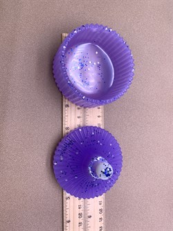 Шкатулка  Купол р.8-10 см Украшение для интерьера арт 34572 Ручная работа вес 142,86 гр - фото 324798