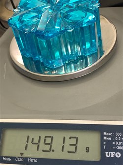 Шкатулка Снежинка р.9-4 см арт 251124 вес 149,13 Украшение для интерьера Ручная работа - фото 324840