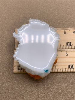 Айсберг магнит Оранжевый арт 271124 вес 20,7 гр Украшение для интерьера Ручная работа - фото 324854