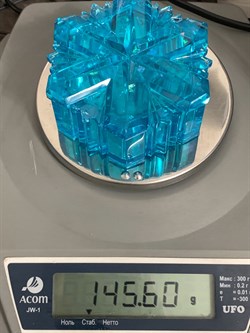 Шкатулка Снежинка р.9-4 см арт 051224 вес 145,6 гр Украшение для интерьера Ручная работа - фото 324922