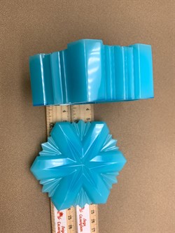 Шкатулка Снежинка р.9-4 см арт 061224 вес 139,76 гр Украшение для интерьера Ручная работа - фото 324927