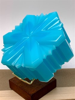 Шкатулка Снежинка р.9-4 см арт 061224 вес 139,76 гр Украшение для интерьера Ручная работа - фото 324932