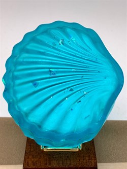 Шкатулка Ракушка р.7,5-3,5 см арт 071224 вес 115,23 гр Украшение для интерьера Ручная работа - фото 324939
