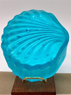 Шкатулка Ракушка р.7,5-3,5 см арт 071224 вес 115,23 гр Украшение для интерьера Ручная работа - фото 324940