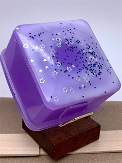 Шкатулка Кушон р.7,5-4 см арт 091224 вес 100,5 гр Украшение для интерьера Ручная работа - фото 324959