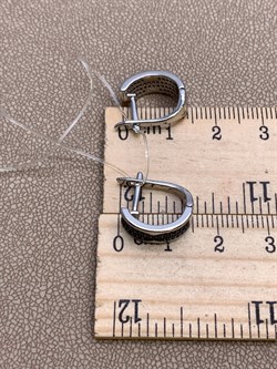 *Серьги Коньячный Фианит Микро Вставки арт. MP-E00805-X-WB-X-X-DB-811 вес 3,83 г - фото 325619 *Серьги Коньячный Фианит Микро Вставки арт. MP-E00805-X-WB-X-X-DB-811 вес 3,83 г - фото 325619