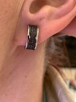 *Серьги Коньячный Фианит Микро Вставки арт. MP-E00805-X-WB-X-X-DB-811 вес 3,83 г - фото 325620 *Серьги Коньячный Фианит Микро Вставки арт. MP-E00805-X-WB-X-X-DB-811 вес 3,83 г - фото 325620