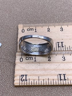 *Кольцо р.19,5 Коньячный Фианит Микро Вставки арт. MP-R00805-X-WB-X-X-DB-856 вес 4,42 г - фото 325628