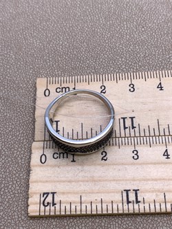 *Кольцо р.19,5 Коньячный Фианит Микро Вставки арт. MP-R00805-X-WB-X-X-DB-856 вес 4,42 г - фото 325629