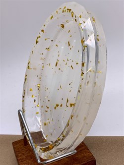 Мойдодыр Мыльница Поталь арт 221224 вес 144,35 гр Украшение для интерьера Ручная работа - фото 325800