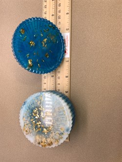 Шкатулка  Купол р.8-9,5 см Украшение для интерьера арт 241224 Ручная работа вес 154,05 гр - фото 326022