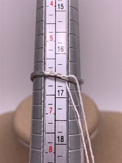 *Кольцо р.16,5 Черный Жемчуг д.7,5*8мм арт. 1.0821.0.b-857 Вес 2,09 г - фото 326093