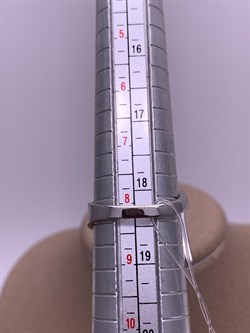 *Кольцо р.18,5 Коньячный Фианит Микро Вставки арт. CZ-R1330-2-X-WB-BR-X-BR-233 вес 4,8 г - фото 326382