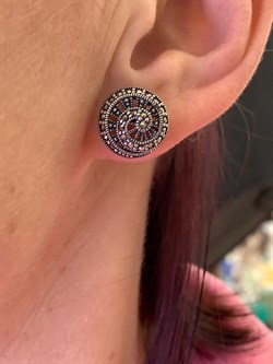 *Пусеты Марказит арт. HE650-300 Вес 6,1 г - фото 326466 *Пусеты Марказит арт. HE650-300 Вес 6,1 г - фото 326466