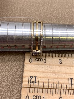 *Кольцо р.19 Танзанит цв Лимонное арт 1-308456-00-31-913 (вес 3,34 г) - фото 326524