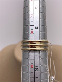 *Кольцо р.19 Танзанит цв Лимонное арт 1-308456-00-31-913 (вес 3,34 г) - фото 326525