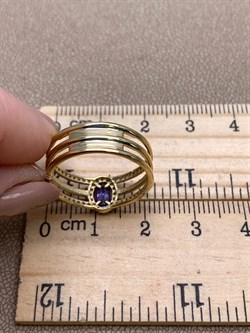 *Кольцо р.18 Танзанит цв Лимонное арт 1-308456-00-31-028 (вес 2,75 г) - фото 326541 *Кольцо р.18 Танзанит цв Лимонное арт 1-308456-00-31-028 (вес 2,75 г) - фото 326541