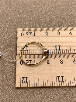 *Кольцо р.17,5 Танзанит цв Лимонное арт. 1-107-483-31-097 (вес 1,37 г) - фото 326554 *Кольцо р.17,5 Танзанит цв Лимонное арт. 1-107-483-31-097 (вес 1,37 г) - фото 326554