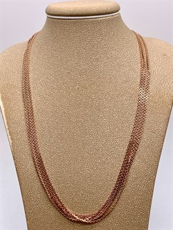*Шейное украшение р.50-55 Якорь Якорь 6 рядов арт. 8100469-С881-01-(50-55)-366 Вес 10,9 г - фото 326623 *Шейное украшение р.50-55 Якорь Якорь 6 рядов арт. 8100469-С881-01-(50-55)-366 Вес 10,9 г - фото 326623