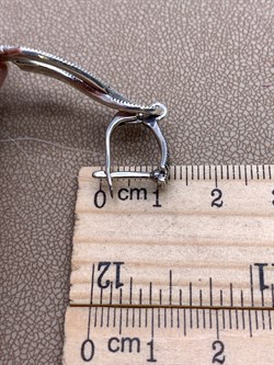 *Серьги Ленты Марказит арт. HE109-227 Вес 8.82 г - фото 326762 *Серьги Ленты Марказит арт. HE109-227 Вес 8.82 г - фото 326762