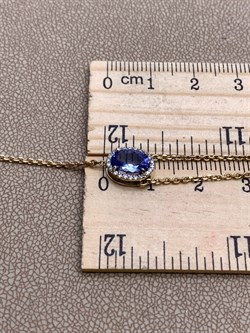 *Колье р.45 Танзанит цв Лимонное арт. 6-316-31-915 (вес 4,63 г) - фото 326784 *Колье р.45 Танзанит цв Лимонное арт. 6-316-31-915 (вес 4,63 г) - фото 326784