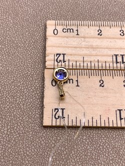 *Подвеска Танзанит цв Лимонное арт. 3-894-31-325 (вес 0,57 г) - фото 326804 *Подвеска Танзанит цв Лимонное арт. 3-894-31-325 (вес 0,57 г) - фото 326804