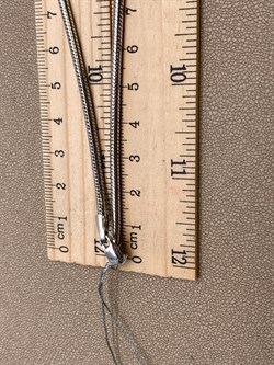 *Цепь р.50 Снейк арт. ЦП180УКА1ПгР-С888-277 Вес 27,37 г - фото 326819 *Цепь р.50 Снейк арт. ЦП180УКА1ПгР-С888-277 Вес 27,37 г - фото 326819