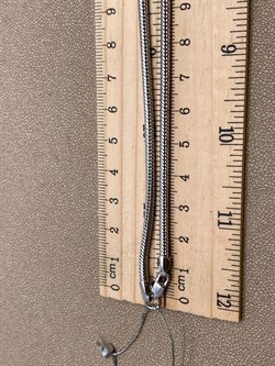 *Цепь р.60 Снейк арт. ЦП180УКА1ПгР-С888-191 Вес 31,77 г - фото 326879 *Цепь р.60 Снейк арт. ЦП180УКА1ПгР-С888-191 Вес 31,77 г - фото 326879