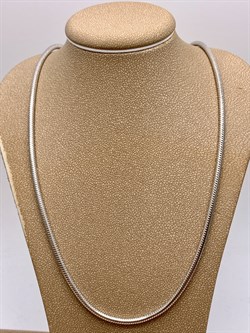 *Цепь р.60 Снейк арт. ЦП180УКА1ПгР-С888-191 Вес 31,77 г - фото 326881