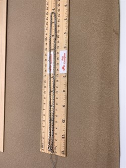 *Цепь р.50 Двойной ромб арт. ЦР260СА6гР-С888-085 Вес 7,75 г - фото 326942