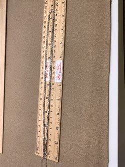 *Цепь р.55 Двойной ромб арт. ЦР260СА6гР-С888-882 Вес 8,5 г - фото 326945