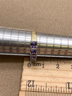 *Кольцо р.17 Танзанит цв Лимонное арт 1-308387-00-31-834 (вес 2,28 г) - фото 326965