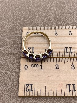 *Кольцо р.17 Танзанит цв Лимонное арт 1-308387-00-31-834 (вес 2,28 г) - фото 326975