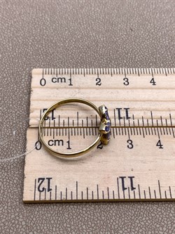 *Кольцо р.20 Танзанит цв Лимонное арт 1-308425-00-31-167 (вес 1,79 г) - фото 326987