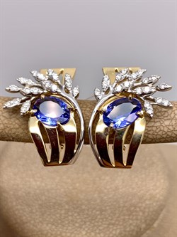 *Серьги Танзанит цв Лимонное арт. 2-507927-00-31-064 (вес 8,17 г) - фото 327138