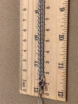 *Цепь р.50 Тройной ромб арт. ЦРС340А2гР-С888-476 Вес 5,06 г - фото 327264 *Цепь р.50 Тройной ромб арт. ЦРС340А2гР-С888-476 Вес 5,06 г - фото 327264