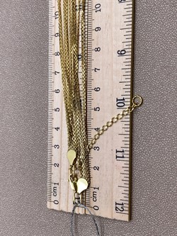 *Шейное украшение р.45-50 Якорь арт. 8100469-С883-01-(45-50)-709 Вес 9,64 г - фото 327390 *Шейное украшение р.45-50 Якорь арт. 8100469-С883-01-(45-50)-709 Вес 9,64 г - фото 327390