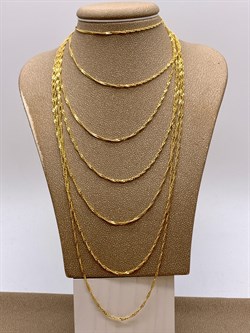 *Шейное украшение р.40-45 Сингапур 7 рядов арт. 8100480-С883-01-918 Вес 11,46 г - фото 327606 *Шейное украшение р.40-45 Сингапур 7 рядов арт. 8100480-С883-01-918 Вес 11,46 г - фото 327606