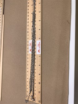 *Шейное украшение р.40-45 Сингапур 7 рядов арт. 8100480-С888-01-446 Вес 11,59 г - фото 328019