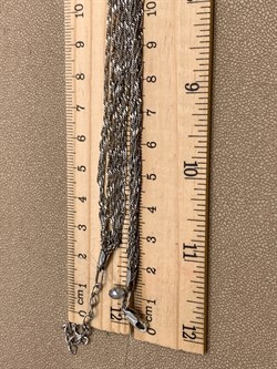 *Шейное украшение р.40-45 Сингапур 7 рядов арт. 8100480-С888-01-446 Вес 11,59 г - фото 328021