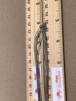 Шейное украшение р.45-50 Якорь 6 рядов арт. 8100469-С888-01-019 Вес 9,62 г - фото 328037