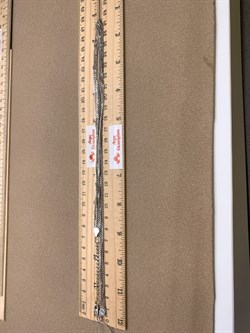 Шейное украшение р.50-55 Якорь 6 рядов арт. 8100469-С888-01-975 Вес 10,65 г - фото 328060